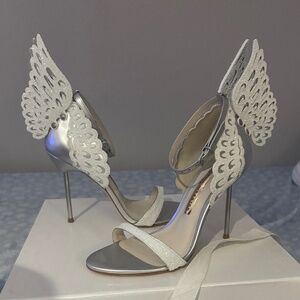 SOPHIA WEBSTER LEATHER d’Orsay SANDALS.